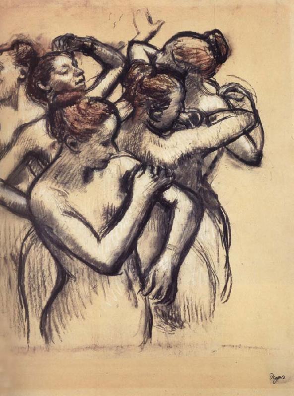 Edgar Degas Dancers,nude Study